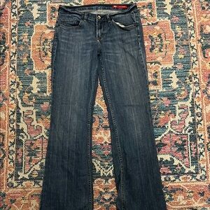 X2 Blue Flare Wide Leg Jeans